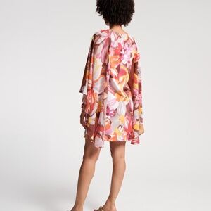 Mini Cape Dress Sun Floral